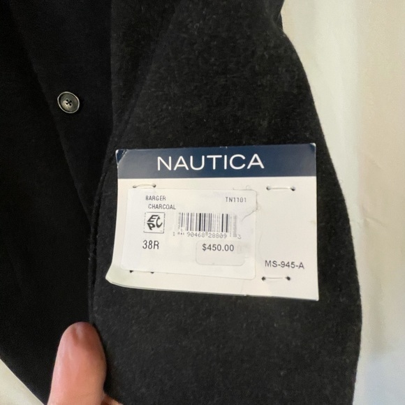 Nautical 3 button mens wool dress gorpcore business casual jacket NWT 38 regular - Picture 5 of 8